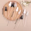 PYCOU 10 Vòi phun thay thế chai xịt, Bình xịt đa năng bằng nhựa, Chai 18 / 20 / 24mm chất lượng cao Chai phun sương mịn có thể tái sử dụng Chai nước hoa