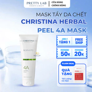 Mask Tẩy Da Chết Christina Herbal Peel 4A Mask Làm Sạch Sâu, Hỗ Trợ Giảm Mụn Cám & Mụn Đầu Đen