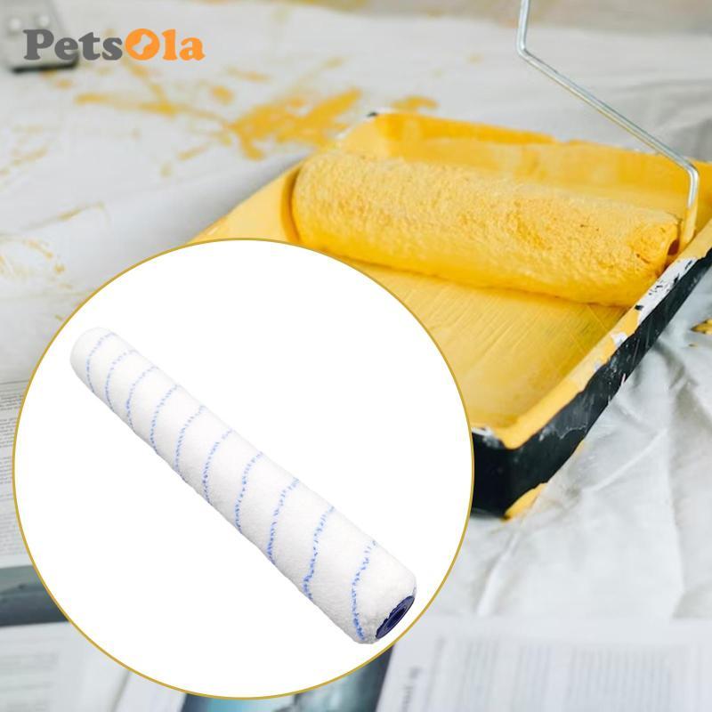 Con Lăn Sơn Microfiber Con Lăn Bàn Chải Dụng Cụ Tranh Treo Tường Dụng Cụ Chải Sơn Nội Thất Bàn Chải Chuyên Nghiệp Hoàn Thiện Thích Hợp Cho Văn Phòng Trang Trí Lại Stud