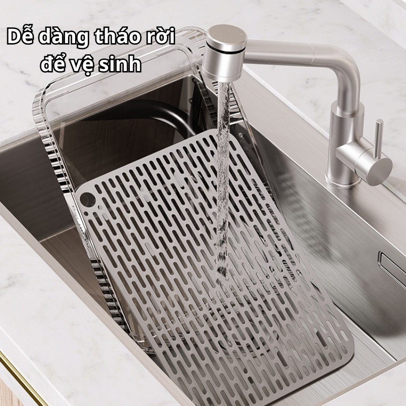 Giá Úp Cốc Nhựa PP Tiện Lợi, Chịu Nhiệt, Gọn Gàng Cho Mọi Nhà Bếp