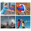 Cuộc thi bóng chuyền PVC Bóng chuyền Size 5 dành cho bãi biển Cắm trại ngoài trời Bóng chuyền Huấn luyện trò chơi trong nhà [Mina]