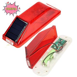 [PNPIA] Đèn cảnh báo nhấp nháy năng lượng mặt trời có thể sạc lại Đèn cảnh báo năng lượng mặt trời Lái xe ban đêm An toàn giao thông Đèn LED cảnh báo Chip Điều khiển phụ kiện ô tô VN