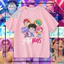 COD (Hồ Chí Minh)DREAMY BABY Áo phông in nước ngọt với họa tiết "Korean Pop Witcher"