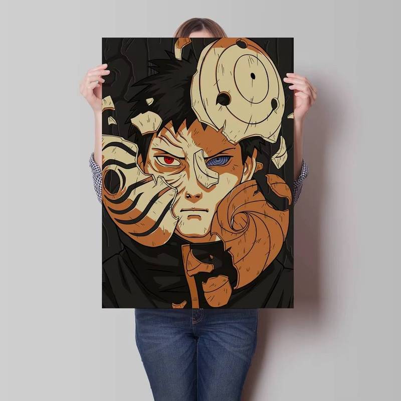 Naruto Đau Sasuke Obito Nghệ Thuật In Hình Anime Theo Chủ Đề Tranh Canvas Độc Đáo Trang Trí Tường Cho Người Hâm Mộ Anime Chất Lượng Cao Cấp Poster