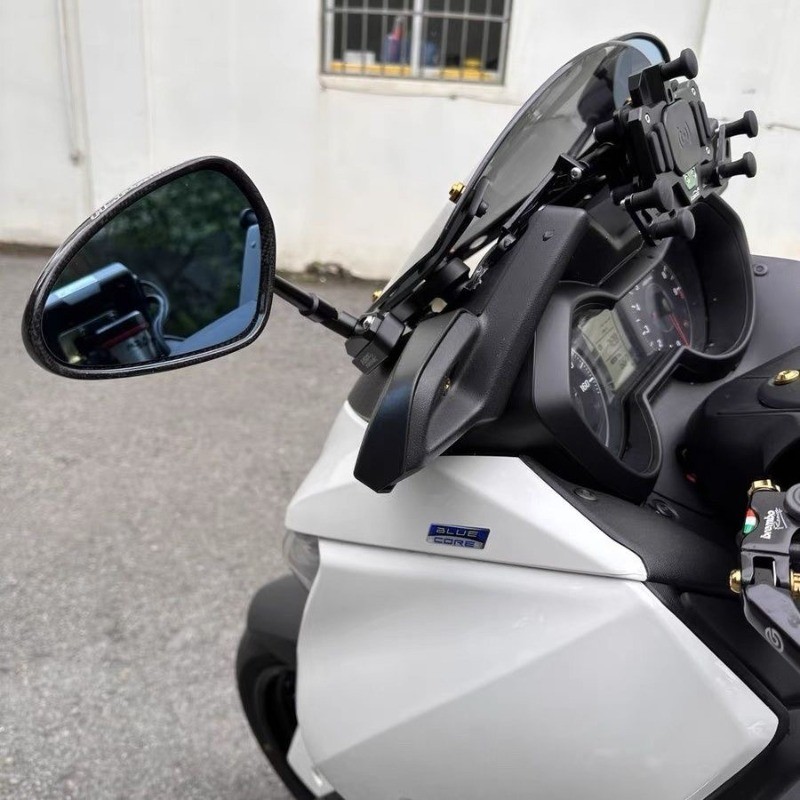 Dành Cho Xe Yamaha XMAX 125 250 300 Xe Máy Điều Hướng Giá Đỡ Điện Thoại GPS Gắn Thanh