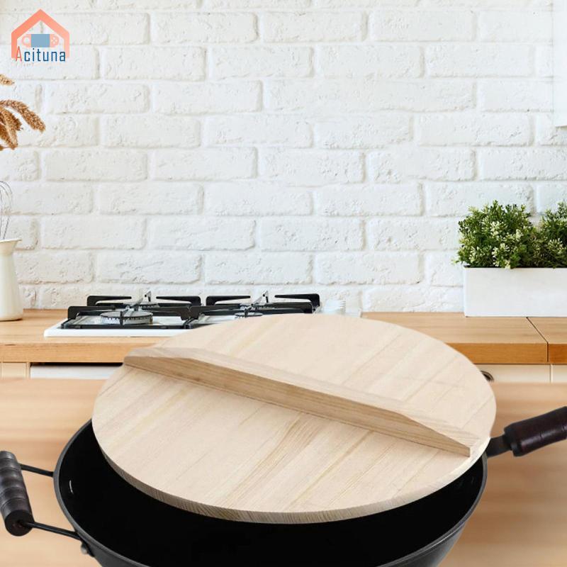 Nắp chảo gỗ Nắp chảo Phụ kiện nhà bếp Chống bỏng, Nhẹ, Skillet