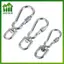 SWEET Thép không gỉ Xoay Snap Móc Loing Chó Dây Xích Bule Qui Phát Hành Bule Carabiner Kẹp Cho Chó Đi Bộ Cắm Trại n