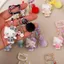 HK1 Sanrio HELLO KITTY Móc Khóa Túi Mặt Dây Chuyền Điện Thoại Di Động Dây Xích Hoạt Hình Phụ Kiện Anime Ngoại Vi KH1