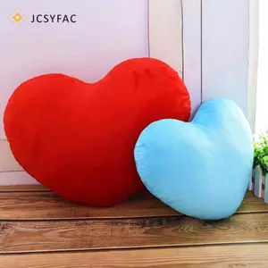 JCSYFAC Dễ Thương Fuzzy Trái Tim Sang Trọng Gối 20 30CM Mềm Nhồi Bông Đệm Cho Phòng Ngủ Sofa Người Yêu Quà Tặng Mới