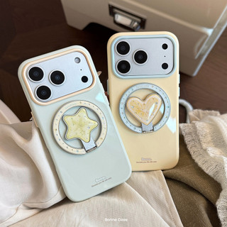 [Sheren] Ốp Điện Thoại Đế Trái Cây Ngôi Sao Mùa Hè Thích Hợp Cho i17 16 15 14 13 12 11 pro max Vỏ Bảo Vệ Chống Sốc
