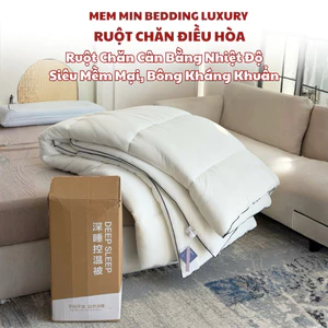 Ruột chăn điều hòa nhiệt độ Memminbedding Luxury bông kháng khuẩn, an toàn cho mẹ và bé