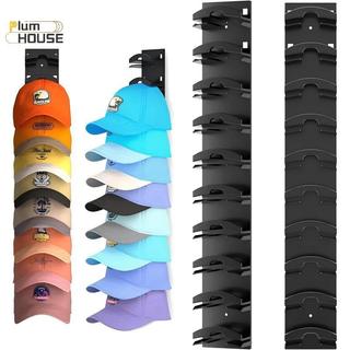 PlumHOUSE 10Grids Nắp Treo Tường Ra Mũ Giá Đỡ Mũ Bóng Chày Khăn Ra Giá Đỡ Tủ Quần Áo Móc Treo Lưu Trữ Phụ Kiện Tiết Kiệm Không Gian VN