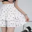 PNPIA- Cao Cấp Nơ Một Dòng Váy Bánh Hàn Quốc Hai Lớp Váy Nữ Thời Trang Cho Ngày Và Ngày Lễ