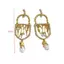 PNPIA- Vintage Kim Loại Thả Tòn Ten Ngọc Trai sel Bông Tai Nữ Trang Sức Thời Trang Quà Tặng Tuyệt Vời Tuyên Bố Bông Tai Phụ Kiện