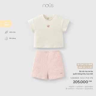 Nous SS26.T5 BST Bộ cộc mùa hè cho bé