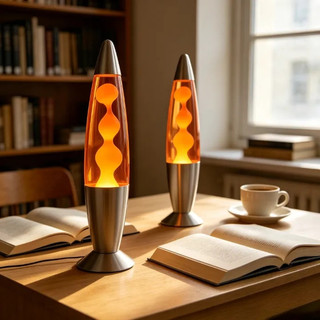 Đèn nham thạch lava loại nhỏ tiêu chuẩn châu Âu đèn sáp đèn sứa đồ dùng ngày lễ Đèn đối lưu dầu, Chuyển động