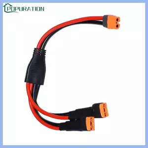 POP Nữ Sang Đôi Nam Kết Nối Adapter 10AWG XT60 Cáp Nguồn Nối Dài