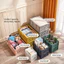 1 Giỏ đựng đồ bằng nhựa có thể gập lại Thùng nhẹ cho đồ chơi và đồ lặt vặt