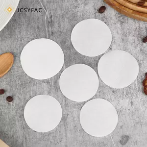 JCSYFAC 100 Chiếc Giấy Lọc Cà Phê Bộ Lọc Giấy Espresso 54 / 56 / 60 / 62 / 64 / 68MM Màn Hình Pu Cho Portafilter Máy Dụng Cụ Mới