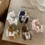 Kudosation Handmade Vải Pony Với Thêu Thổ Cẩm Pin Hoạt Hình Nữ Quần Áo Phụ Kiện Trang Sức Ngựa Corsage Đẹp