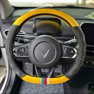 Bọc Vô Lăng Ô Tô DCUT SH Autocare Cho Xe Vinfast Phong Cách Thể Thao Chống Trượt Bảo Vệ Vô Lăng