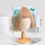Hatsune Miku cos Mũ Đội Đầu Xanh Xanh Kẹp Tóc Sang Trọng Mô Phỏng Tai Động Vật Tai Mèo Mũ Đội Đầu Trắng Nhuộm Xanh Xanh Xanh 5.18