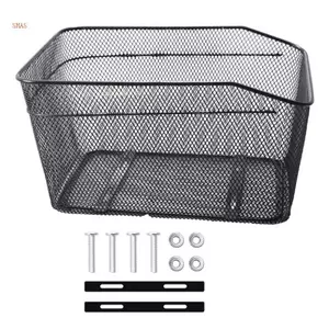 Shas Iron Xe Đạp Xây Dựng Phía Sau Giỏ Hàng Đa Năng Xe Đạp Phía Sau Giỏ Để Đi Xe Đạp Gấp Xe Đạp Leo Núi
