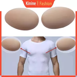 KIN 2 Cái Dính Nam Ngực Cơ Miếng Lót Cơ Vô Hình Push-up Miếng Lót Tăng Cường