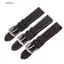 Dây đeo đồng hồ DELMER Chống nước Blcak Universal Men 20mm 22mm 24mm Đồng hồ thể thao Accs