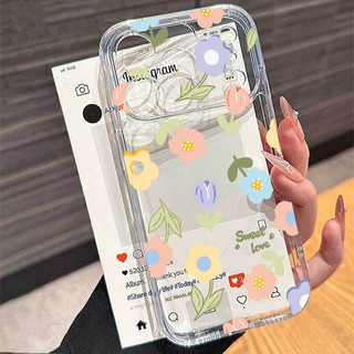Ốp Điện Thoại Di Động Cho Xiaomi Redmi Note 15 Pro Plus 5G 13 12 4G Redmi A7 Pro 13C Vỏ Điện Thoại Dễ Thương Toàn Màn Hình Hoa Nhỏ Thời Trang Họa Tiết TPU Chống Sốc Thiết Kế Mới