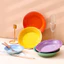 Bát gốm sứ phong cách Pháp-Đèn bột yến mạch đa chức năng / Bát Ramen / Bát ăn sáng, Hộ gia đình dễ thương