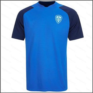 HQ2 2023-2024 Leeds United Jersey Áo thun khởi động Pre Match Sports Tee Plus Size QH1