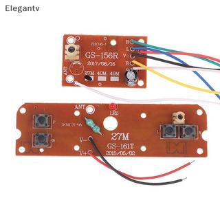 Bảng điều khiển từ xa ô tô EGN 4CH RC Bộ phát và thu PCB mạch 27 MHz với hệ thống vô tuyến ăng-ten N
