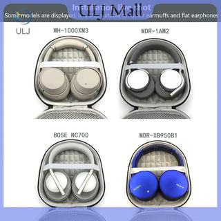 Hộp đựng tai nghe chống nước ULJ Tai nghe EVA cứng Túi đựng du lịch cho tai nghe WH-1000XM3 MDR-1 AM2 NC700 MDR-XB950B1 Bảo vệ tai nghe.