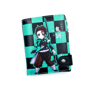 Ví Ngắn In Hình Nhân Vật Anime Demon Slayer Kimetsu No Yaiba Độc Đáo Thời Trang Cho Nam Và Nữ