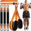 Bộ Dây Kháng Lực Tập Xà & Thể Hình - 3 Mức 150-225LBS, Cao Su Co Giãn Tốt, Kèm Tay Cầm & Móc Treo