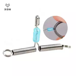Spring Fork Quick Hook Sub Line Splitter Hook Anti-winding Release Spring Fishing Gear Phụ kiện câu cá [Mina]