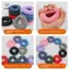 1 Vòng tăng cường tay silicon 220LBS Máy tập cổ tay ngón tay Dụng cụ mở rộng cổ tay Grip Strength Workout Gripper cho tay [Mina]