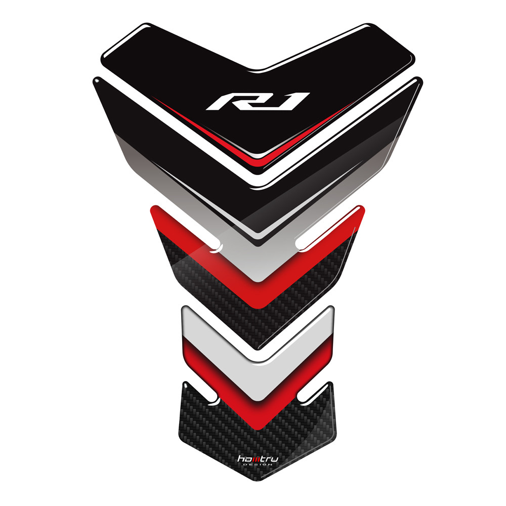 Dành Cho Xe Yamaha R1 R3 R6 R15 R25 Đa Năng Xe Máy Xe Tăng Miếng Lót Bảo Vệ Xương Cá Miếng Dán