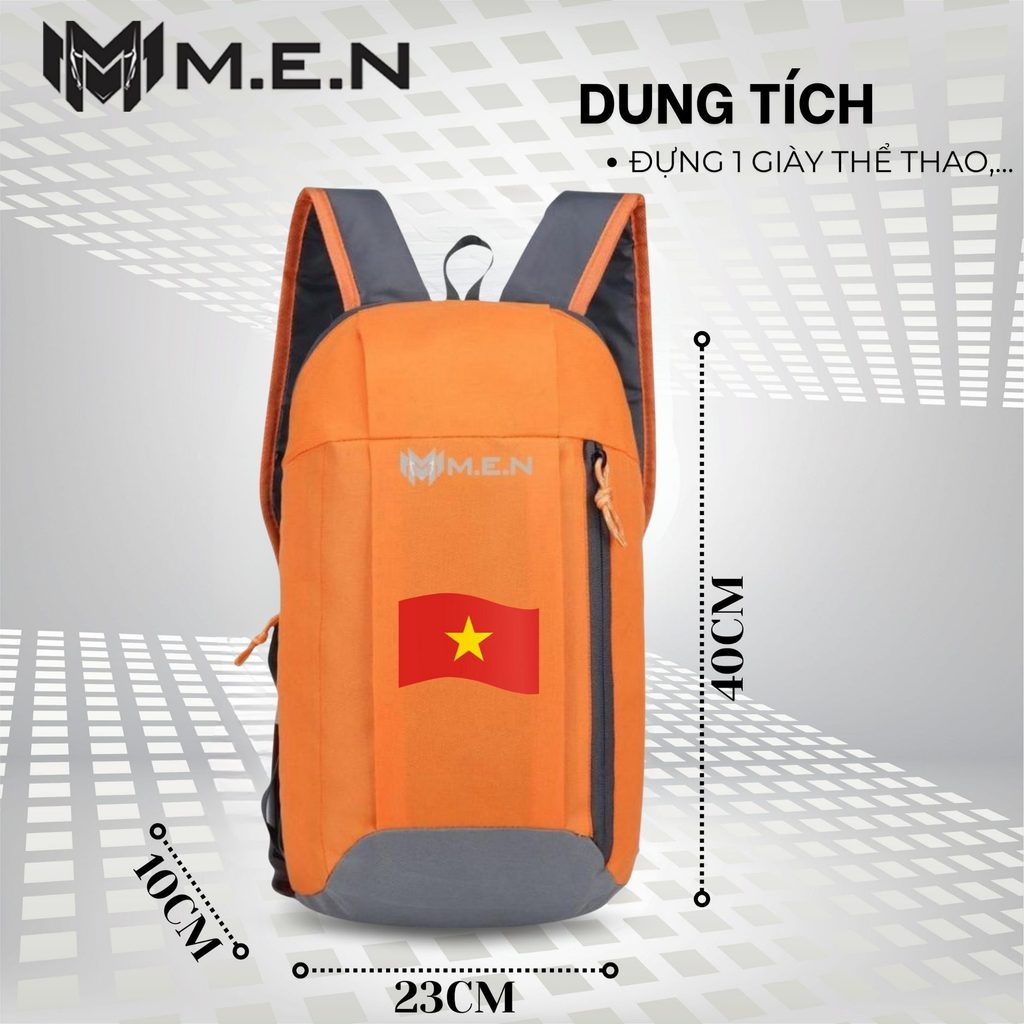 Balo du lịch người lớn Will mesh M.E.N Việt Nam siêu bền [FREESHIP]