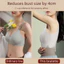 Quần lót buộc ngực BAMBOOB, S / M / L / XL / XXL Chất liệu lụa băng Áo ngực nền lỏng, Vòng thép mềm thoải mái Thiết kế cổ chữ U Cốc cố định Áo ngực liền mạch vô hình Sử dụng hàng ngày
