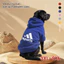 Áo Hoodie cho chó lớn 3XL-9XL, in hợp thời trang, phong cách chui đầu, Có 6 màu, Vải mềm, Thoải mái, thoáng khí, ấm áp, có thể giặt được, Thích hợp cho tất cả các giống chó lớn