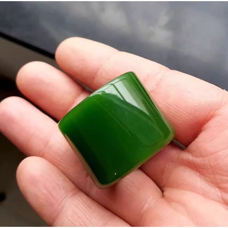 Nhẫn cờ lê jasper tự nhiên nguyên chất cho nam và nữ