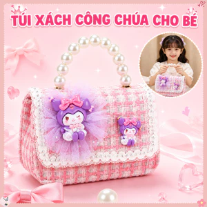 Túi Xách Công Chúa Cho Bé – Chất Liệu Len Cao Cấp, Thiết Kế Thanh Lịch, Phù Hợp Làm Quà Sinh Nhật Và Quà Mùa Tựu Trường
