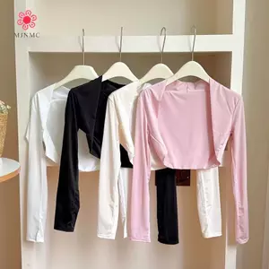 MJnmc Băng Lụa Khăn Choàng Tay Nữ Chống Nắng UV Khăn Choàng Vòng Tay Găng Tay Cho Hoạt Động Thể Thao Ngoài Trời Golf Chạy Câu Cá Dài Sleev Mới