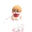 Hộp mù sáng tạo Monchhichi (12 cái / hộp) – Nhân vật Mini hình khỉ dễ thương đổ xô, Đồ chơi sưu tập bằng nhựa 4cm, Trang trí bàn làm việc Kawaii & Quà tặng cho cặp đôi / học sinh