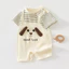 Quần Áo Cho Bé Cotton Nguyên Chất Tay Ngắn Sơ Sinh Jumpsuit Bé Mỏng Siêu Dễ Thương Romper Dễ Thương Đi Chơi Dễ Thương Romper