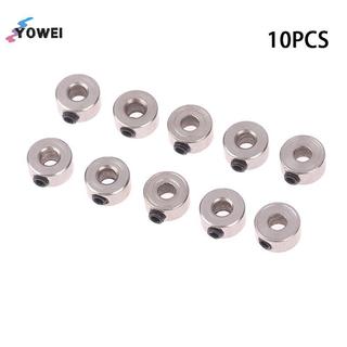 YOWEI 10 Chiếc Vòng Cổ Bánh Xe Loer Trục Trục Thép Bushing Landing Gear Chặn Bên Trong Dia 2.1 / 3.1 / 4.1 / 5.1MM Cho RC Máy Bay VN