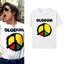 GN Michael Jackson 2026 người hâm mộ phim quà tặng PEACE AND LOVE Áo thun ngắn tay áo thun NG