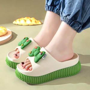 Dép Cao Gót 2024 Nữ Mặc Ngoài Thời Trang Nơ Giày Sandal Cao Cấp S